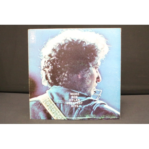 151 - Vinyl - 14 Bob Dylan / The Band LPs to include Blonde On Blonde, Hard Rain, Nashville Skyline, Plane... 