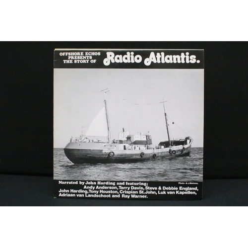 155 - Vinyl - 12 Pirate Radio / Radio LPs to include Radio Caroline, Radio Atlantis, The Radio Forts, Radi... 