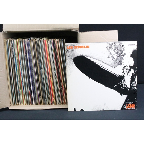 290 - Vinyl - Over 80 Rock & Pop LPs to include Led Zeppelin, Van Der Graaf Generator, The United States O... 