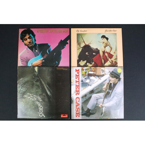 295 - Vinyl - Over 80 Rock & Pop LPs to include Ry Cooder x 2, Cut Mother & The All Night Newsboys, Peter ... 