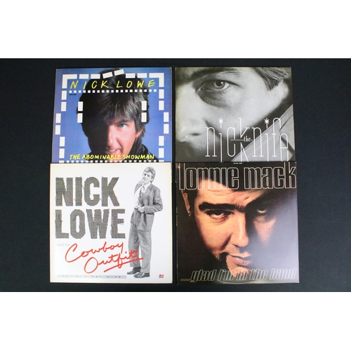 296 - Vinyl - Over 85 Rock & Pop LPs to include Love x 4, Nick Lowe x 3, Lonni Mack x 2, Madonna, Roger Mc... 