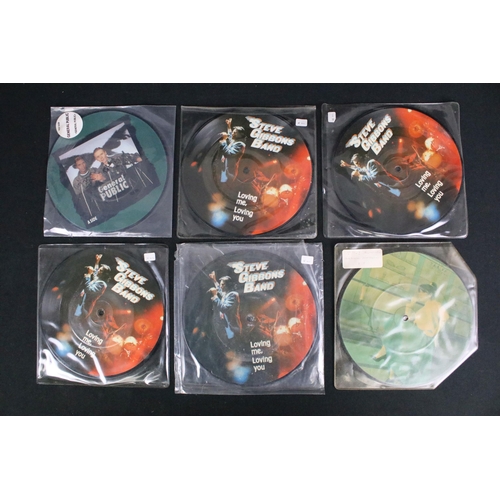 318 - Vinyl - 31 picture disc 7” singles to include: Gary Numan, Enuff Z’nuff, China Crisis, Grand Prix, T... 