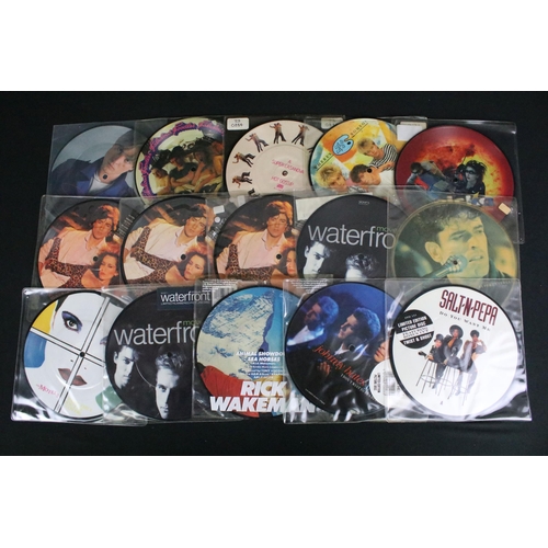 318 - Vinyl - 31 picture disc 7” singles to include: Gary Numan, Enuff Z’nuff, China Crisis, Grand Prix, T... 