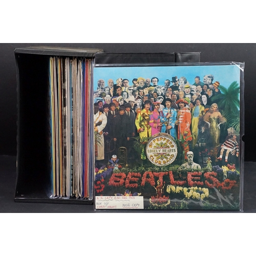 233 - Vinyl - 17 The Beatles foreign pressing LP albums to include: Sgt. Pepper's Lonely Hearts Club Band ... 