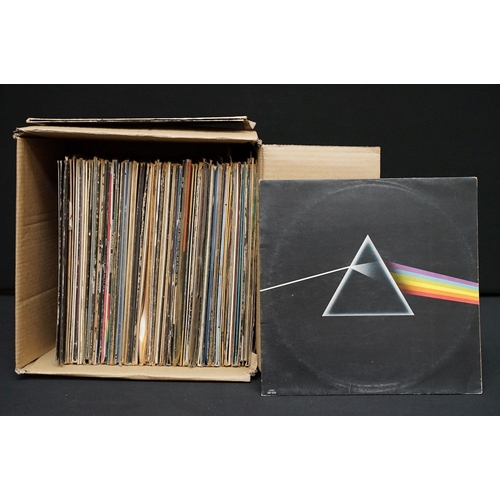 216 - Vinyl - Over 80 Rock & Pop LPs to include Pink Floyd x 2 (inc DSOTM), David Bowie, Genesis, Steve Ha... 