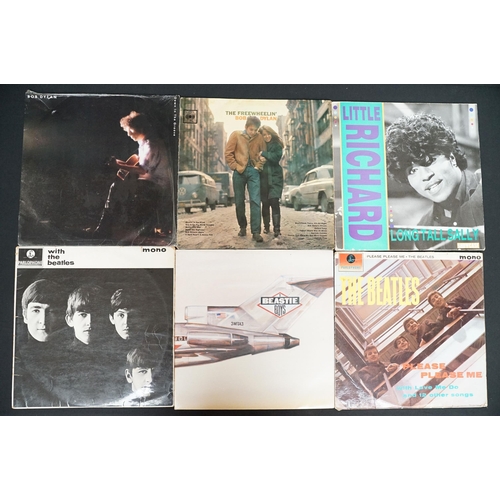 217 - Vinyl - Over 80 Rock & Pop LPs to include Led Zeppelin, The Beatles x 2, Bob Dylan x 4, Pink Floyd, ... 