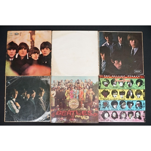 218 - Vinyl - Over 80 Rock & Pop LPs to include The Rolling Stones x 4 (inc self titled with 2:52 Tell Me ... 