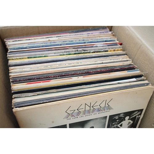 220 - Vinyl - Over 80 Rock & Pop LPs to include The Rolling Stones x 14 (inc Sticky Fingers with working z... 