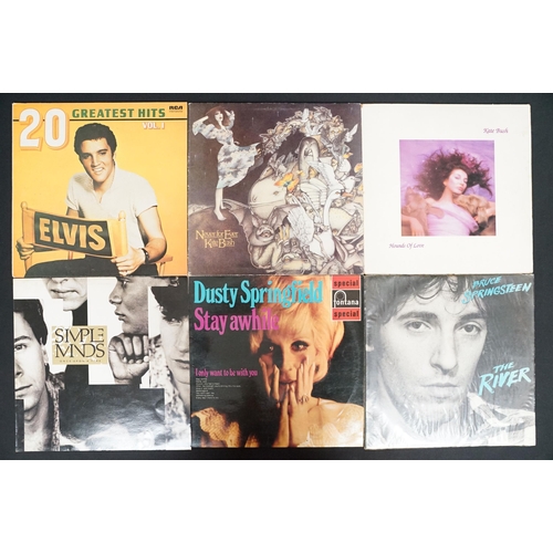 228 - Vinyl - Over 80 Rock & Pop LPs to include Small Faces, David Bowie, Bruce Springsteen x 7, Dusty Spr... 