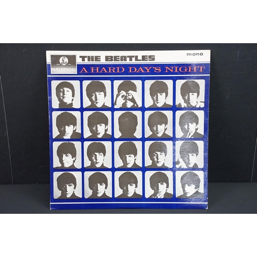 156 - Vinyl - 4 The Beatles original UK mono LPs (yellow Parlophone) to include Please Please Me, Rubber S... 