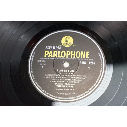 156 - Vinyl - 4 The Beatles original UK mono LPs (yellow Parlophone) to include Please Please Me, Rubber S... 