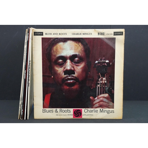 159 - Vinyl - 7 Jazz / Blues LPs to include Charlie Mingus x 2, All Night Long (Tubby Hayes, Charlie Mingu... 