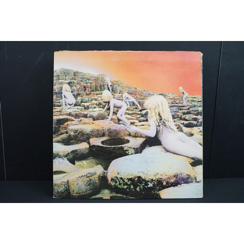 164 - Vinyl - 9 Led Zeppelin / 1 Robert Plant LPs to include I (plum labels), II (plum labels), III (worki... 