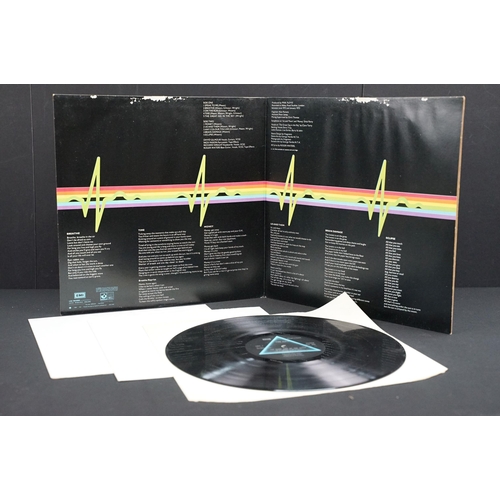 165 - Vinyl - 10 Pink Floyd  & members LPs to include Dark Side Of The Moon (A5/B3 with 2 posters), Wish Y... 