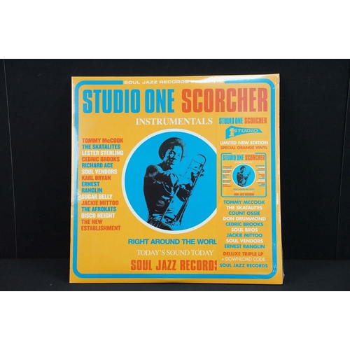 170 - Vinyl - 4 Soul Jazz Records Reggae compilations to include Jamaica Soul Shake Vol 1 (SJR LP 127C sil... 