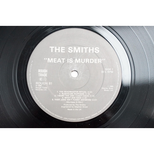 171 - Vinyl - 4 The Smiths LPs to include self titled, Hatful Of Hollow, Meat Is Murder, Strangeways Here ... 