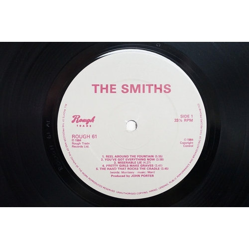 171 - Vinyl - 4 The Smiths LPs to include self titled, Hatful Of Hollow, Meat Is Murder, Strangeways Here ... 