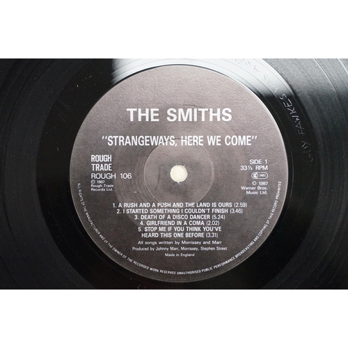 171 - Vinyl - 4 The Smiths LPs to include self titled, Hatful Of Hollow, Meat Is Murder, Strangeways Here ... 