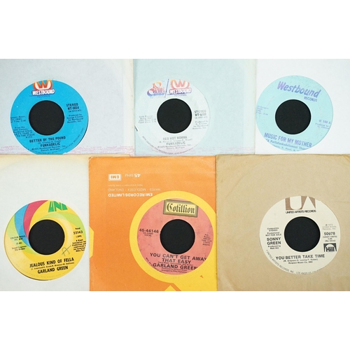 329 - Vinyl - 50 Northern Soul / Soul / Funk / R&B mainly original USA 1960’s and 1970’s pressing 7” singl... 