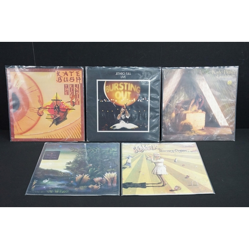 393 - Vinyl - Over 60 Rock & Pop LPs to include Jethro Tull x 4, One-Eyed Jack (Take Away)Kate Bush x 2, G... 