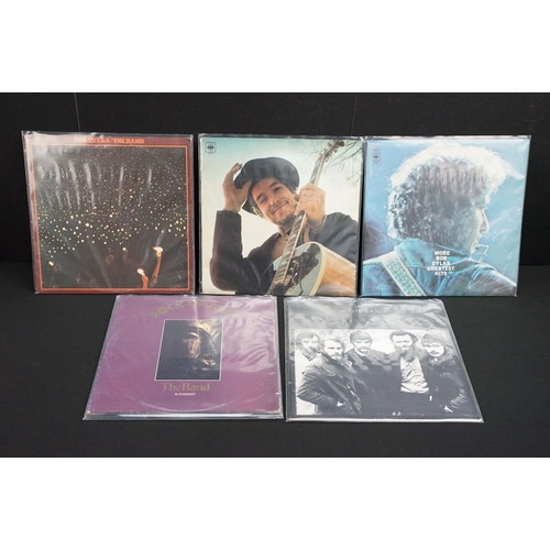 394 - Vinyl - 50 Rock & Pop LPs to include John Martyn x 5, Bob Dylan / The Band x 17, Al Stewart x 4, Leo... 