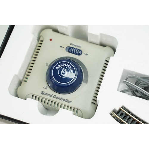 47 - Boxed Graham Farish by Bachmann N scale 370-185 A Day at the Races train set, appears complete