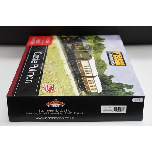 48 - Boxed Graham Farish by Bachmann N gauge 370-160 Castle Pullman Digital Train Set, DCC Sound, missing... 