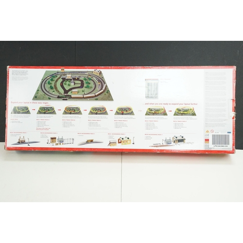 51 - Boxed Hornby OO gauge R1167 The Flying Scotsman train set, complete, sticker removal to box