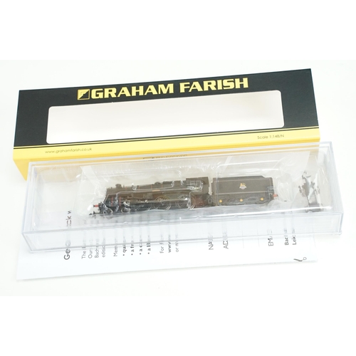 9 - Two cased / boxed Graham Farish N gauge locomotives to include 372-727 BR Standard Class 5MT 73082 B... 