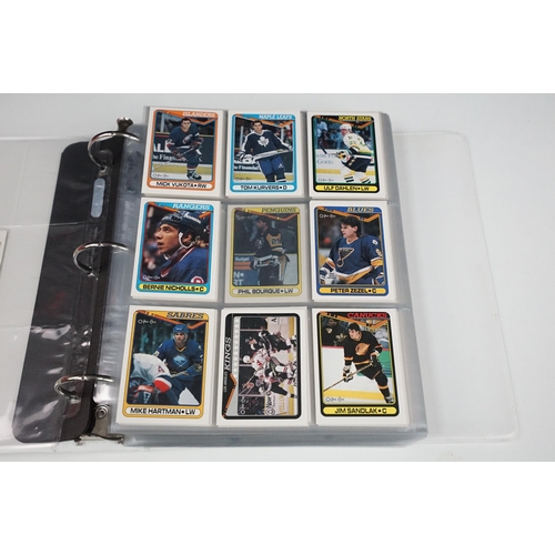 Trading Cards Large collection of NHL cards to include O Pee Chee