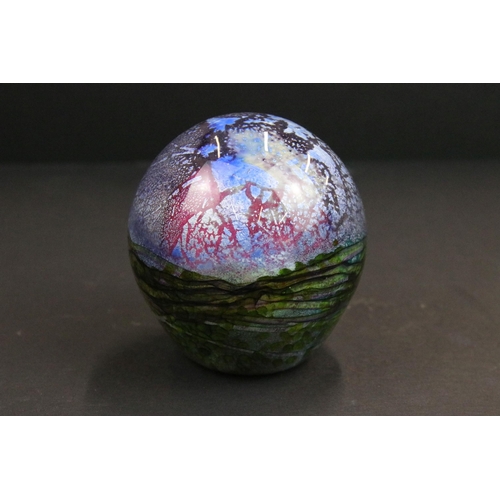 9 - Jonathan Harris studio glass signed and inscribed Ironbridge, England 2000 to include baluster scent... 