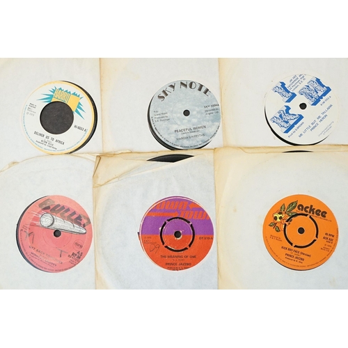 408 - Vinyl - 50 Reggae / Ska / Roots / Dub original UK 7” singles mainly from the 1970’s to include: Greg... 