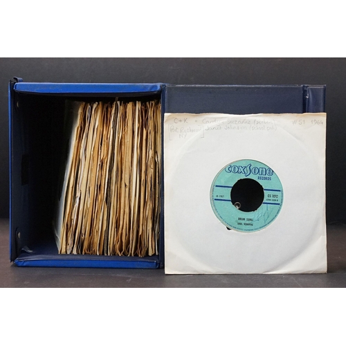 409 - Vinyl - 50 Reggae / Ska / Rocksteady, original UK 7” singles mainly from the 1960’s to include: Soul... 