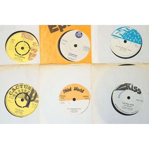 411 - Vinyl - 50 Reggae / Ska / Roots / Dub original UK 7” singles mainly from the 1970’s including demo p... 