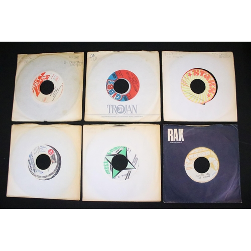 413 - Vinyl - 50 Reggae / Roots / Dub original Jamaican 7” singles mainly from the 1970’s, including test ... 