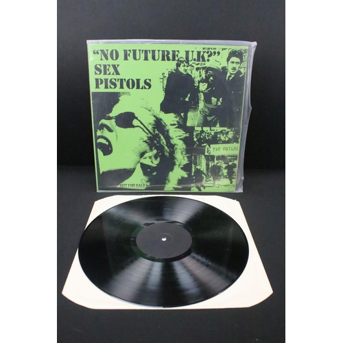 1029 - Vinyl - 4 Sex Pistols private pressing LP albums to include: Spunk (BLA 169 original UK 1977 1st pre... 