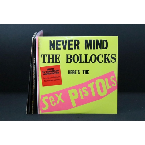 1032 - Vinyl - 5 Sex Pistols & related LPs and 1 12