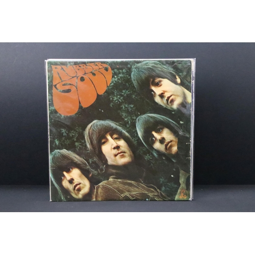 196 - Vinyl - 7 The Beatles LPs to include: White Album (Apple Records - PMC 7068, side opening, embossed ... 