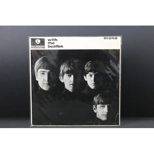 196 - Vinyl - 7 The Beatles LPs to include: White Album (Apple Records - PMC 7068, side opening, embossed ... 