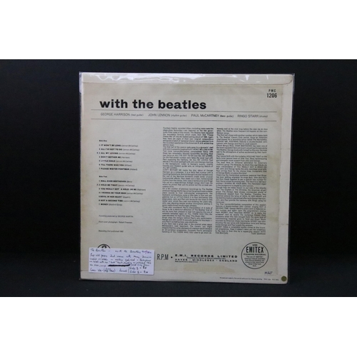 197 - Vinyl - 4 The Beatles LPs to include: White Album (Apple Records - PMS 7068, Dutch original  numbere... 