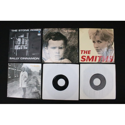 317 - Vinyl - Over 75 indie / Alternative 7” singles to include: The Stone Roses (debut single), The Smith... 