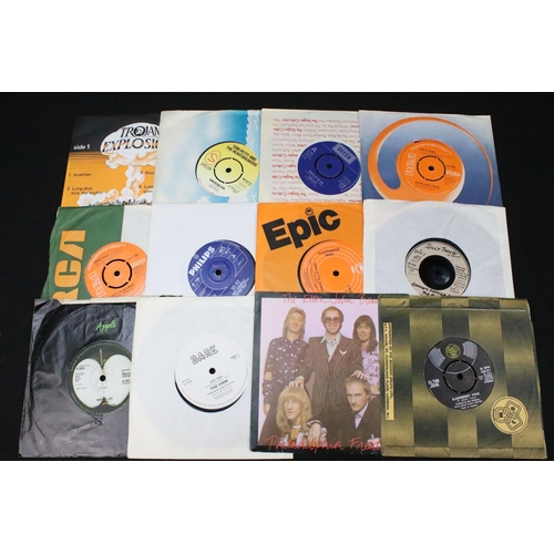 320 - Vinyl - 68 Rock and Pop 7” singles to include: Led Zeppelin x 3, Funkadelic, Bob Dylan x 2, The Beat... 