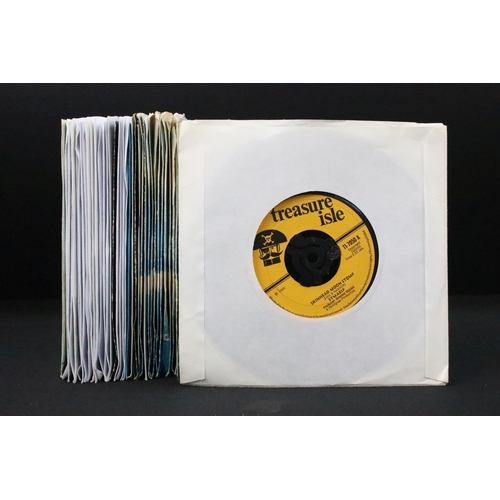 347 - Vinyl - 40 Reggae / Ska / Roots 7” to include: Symarip, Bob Marley & The Wailers x 12, Bob And Marci... 