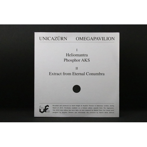 582 - Vinyl - Electronic / Ambient / Experimental - UnicaZürn – Omegapavilion. Bladud Flies! – BF! 018, UK... 