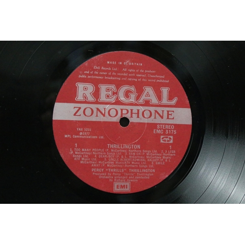 11 - Vinyl - Thrillington (Paul McCartney) original UK first press LP on Regal Zonophone EMC 3175 with pr... 