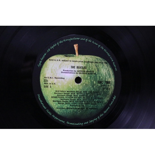 21 - Vinyl - The Beatles White Album No. 0299282.  Mono top loader with black inners, no inserts. Vg over... 