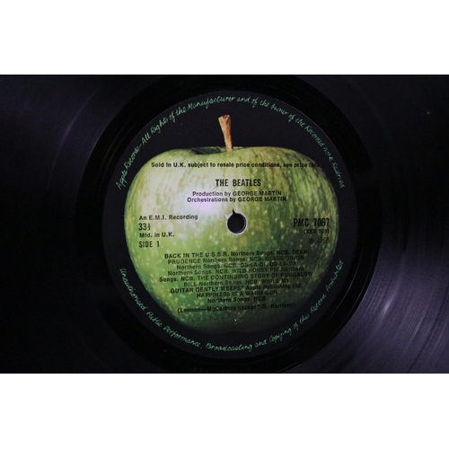 21 - Vinyl - The Beatles White Album No. 0299282.  Mono top loader with black inners, no inserts. Vg over... 