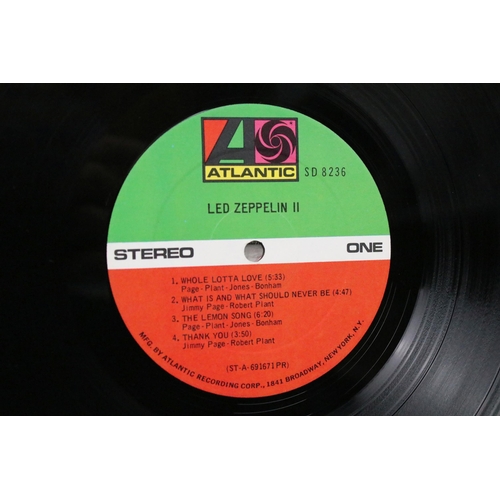 23 - Vinyl - Led Zeppelin II LP on Atlantic SD 8236. Original USA 1969 1st pressing RL cut, Robert Ludwig... 