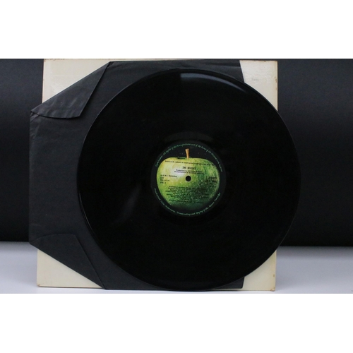 28 - Vinyl - The Beatles White Album (PCS 7067/8) stereo pressing, numbered 0313872, black inners, poster... 