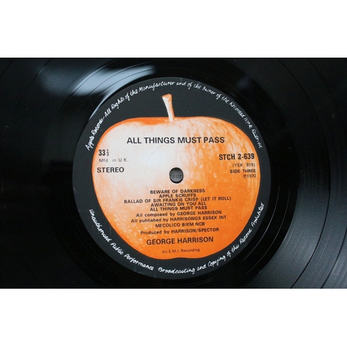 34 - Vinyl - George Harrison All Things Must Pass LP on Apple STCH 639 , Made And Printed in Great Britai... 